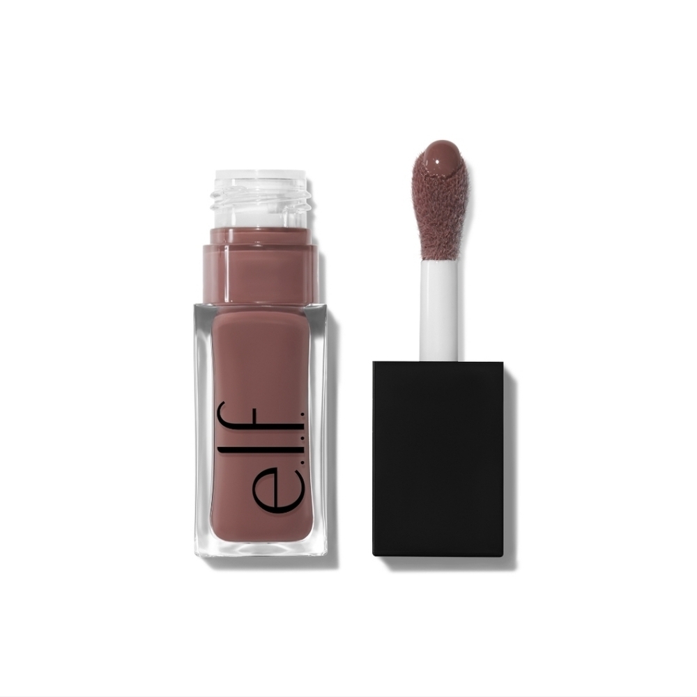 Elf Glow Reviver Lip Oil Mauve Shade New 0.25 Fl